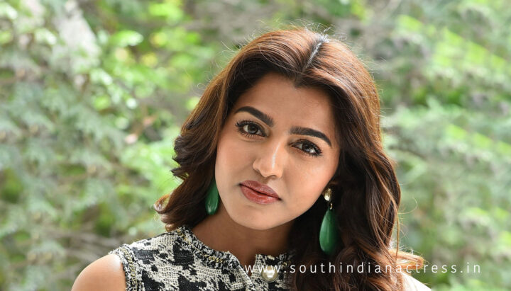 Sai Dhanshika stills at Shikaru Movie Press Meet