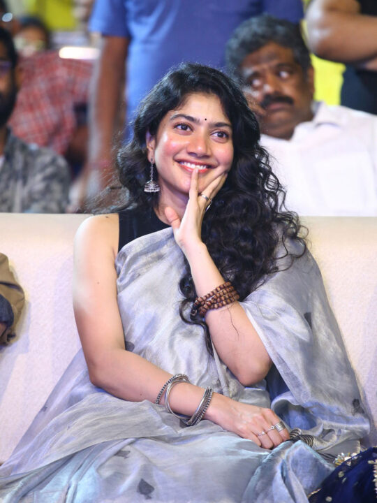 Sai Pallavi in saree stills for Virata Parvam Movie promotions