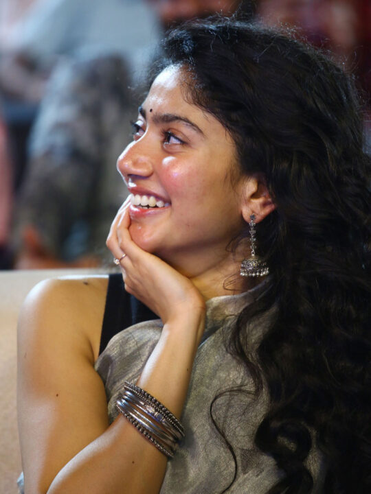 Sai Pallavi in saree stills for Virata Parvam Movie promotions