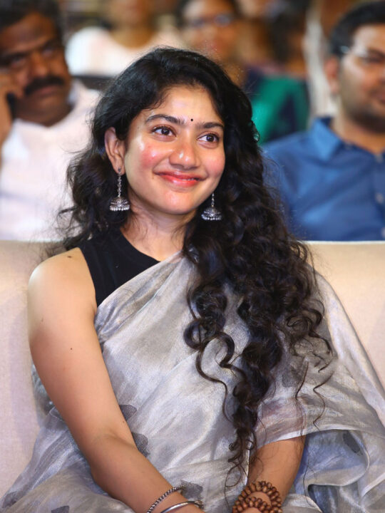 Sai Pallavi in saree stills for Virata Parvam Movie promotions