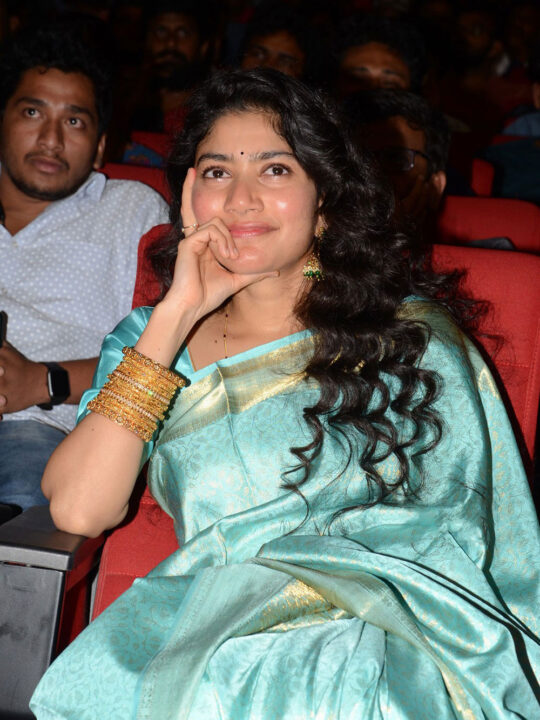 Sai Pallavi in saree stills for Virata Parvam Movie promotions