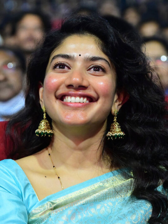 Sai Pallavi in saree stills for Virata Parvam Movie promotions