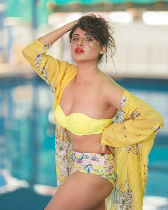 Sony Charishta recent bikini photoshoot stills