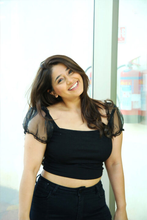 Chandni Bhagwanani latest stills in black outfit