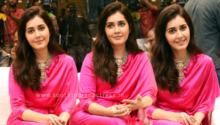 Raashi Khanna at Thank You Movie Trailer Launch