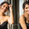 Ruhani Sharma sizzling stills in black corset