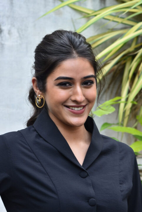 Sakshi Vaidya at Agent Movie Teaser Launch