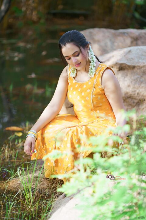 Vaanya Aggarwal in traditional wear photoshoot stills