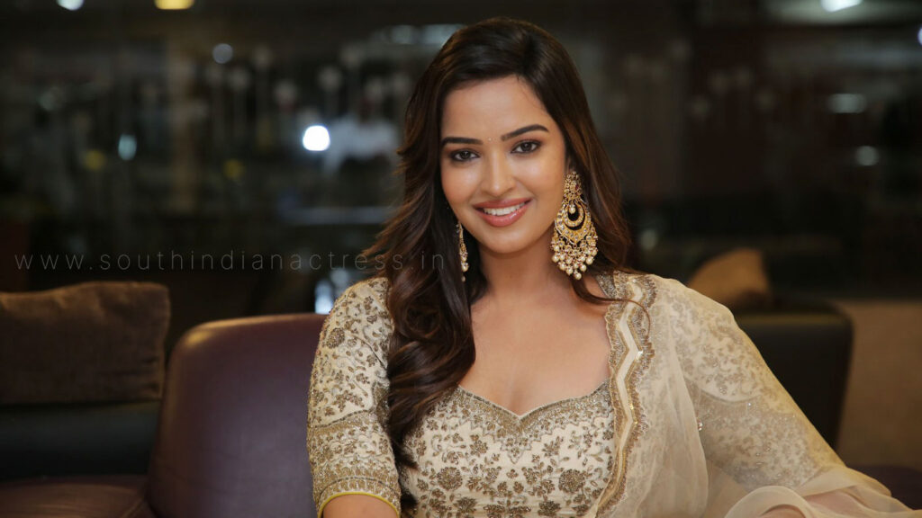 Pujita Ponnada at Aakasa Veedhullo Movie Pre Release