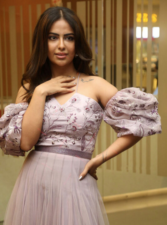 Avika Gor stills at Popcorn Movie Trailer Launch