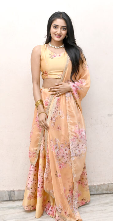 Hrithika Srinivas at Allantha Doorana Movie Pre Releas Event