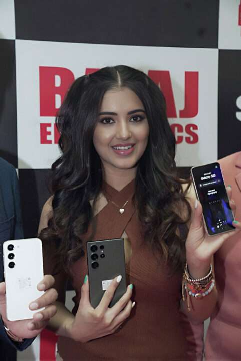 Malvika Sharma launches Samsung Galaxy S23