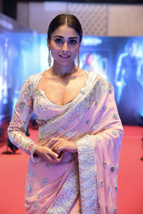 Shriya Saran at Kabzaa Movie Song Launch