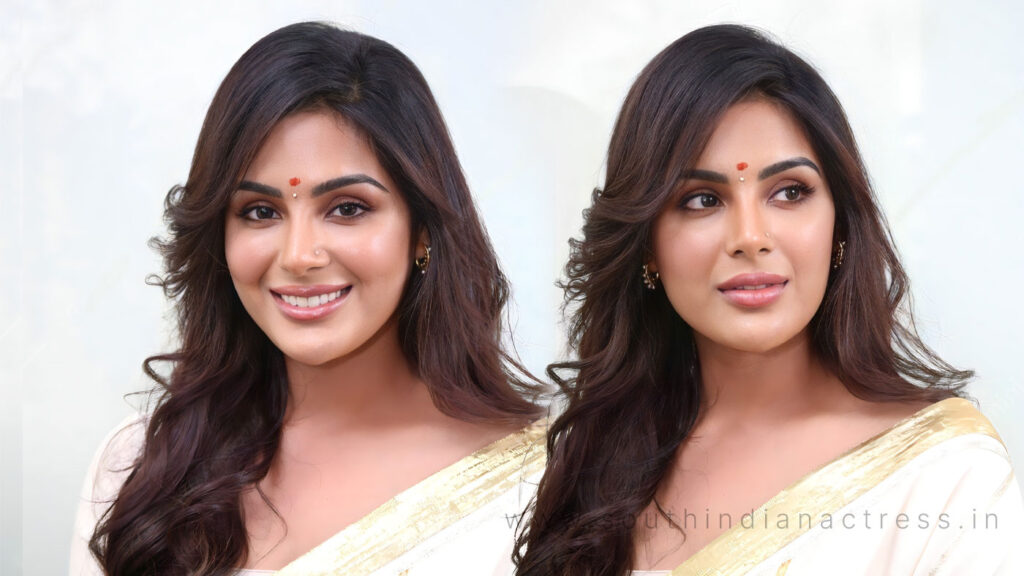 Samyuktha Menon at Virupaksha Movie Interviews
