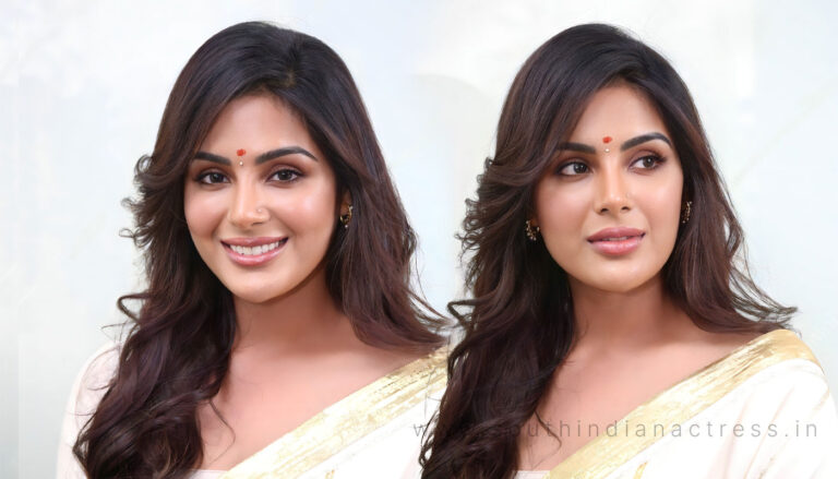Samyuktha Menon at Virupaksha Movie Interviews