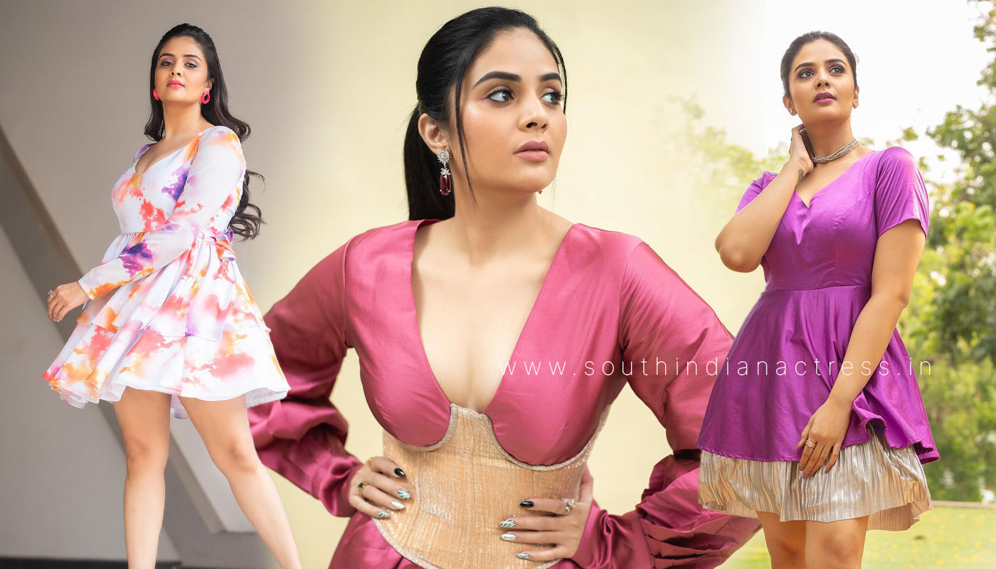 Sreemukhi sizzling photoshoot stills