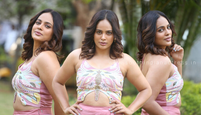 Nandita Swetha stills at Raa Raa Penimiti press meet