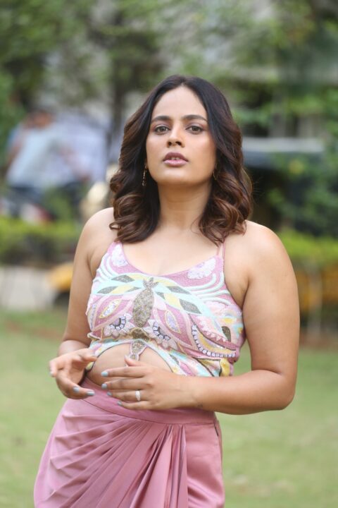 Nandita Swetha stills at Raa Raa Penimiti press meet