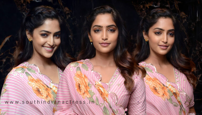 Reba Monica John at Samajavaragamana Teaser Launch