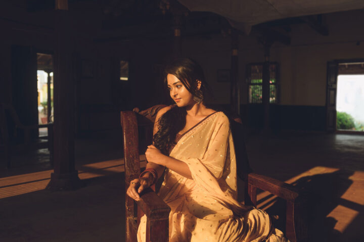 Bhavana Lasya mesmerising stills in saree
