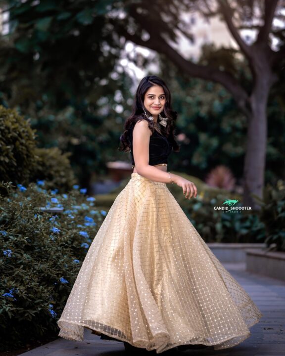 Varsha Dsouza in lehenga photos