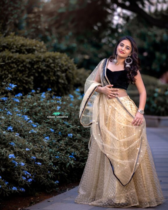 Varsha Dsouza in lehenga photos