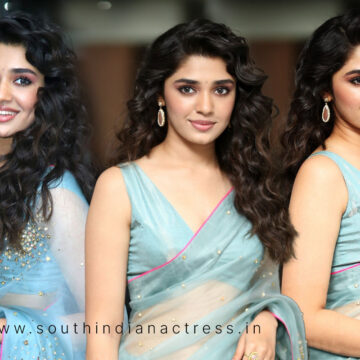 Krithi Shetty stills at Custody Press Meet