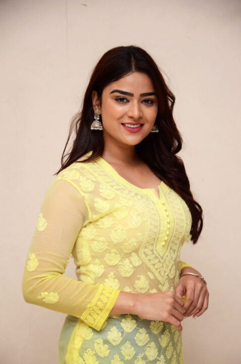 Priyanka Sharma stills at MENTOO Press Meet