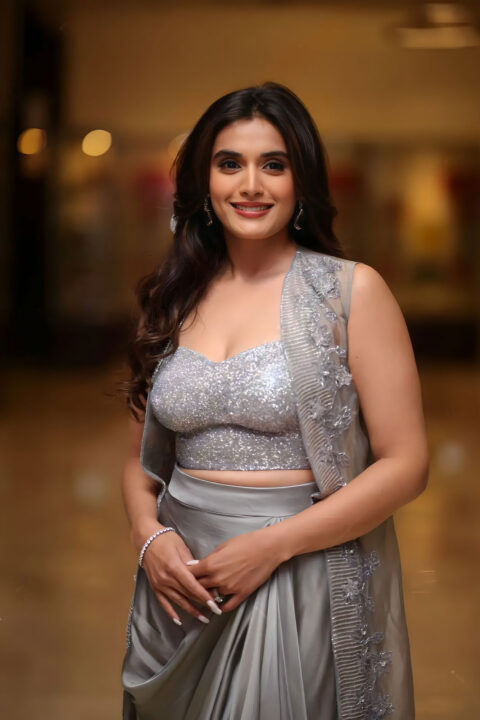 Divyansha Kaushik at Takkar movie pre release event