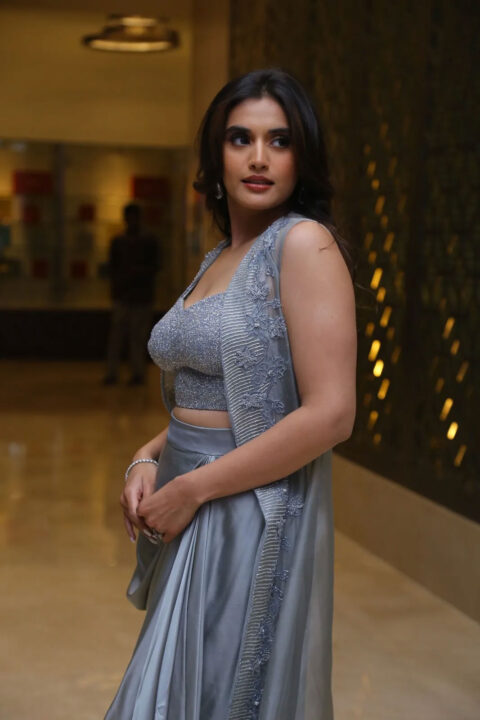 Divyansha Kaushik at Takkar movie pre release event