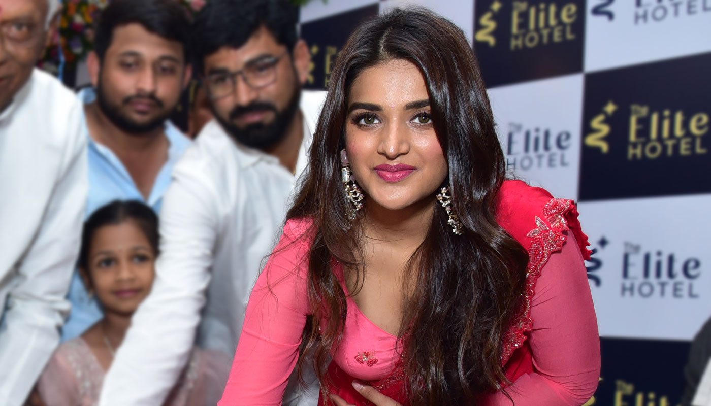 Nidhhi Agerwal launched The Elite Hotel at Old Hafeezpet