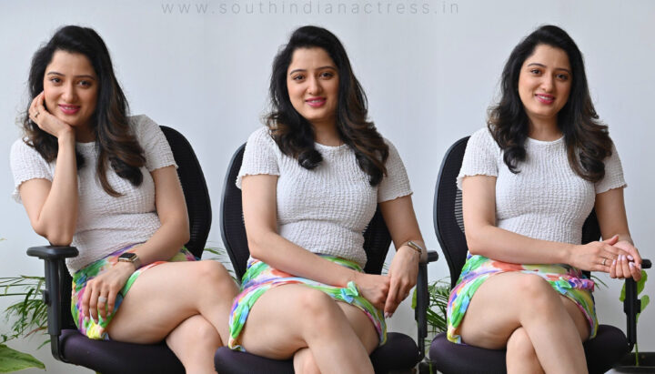 Richa Panai sizzling stills at Circle Movie Promotions