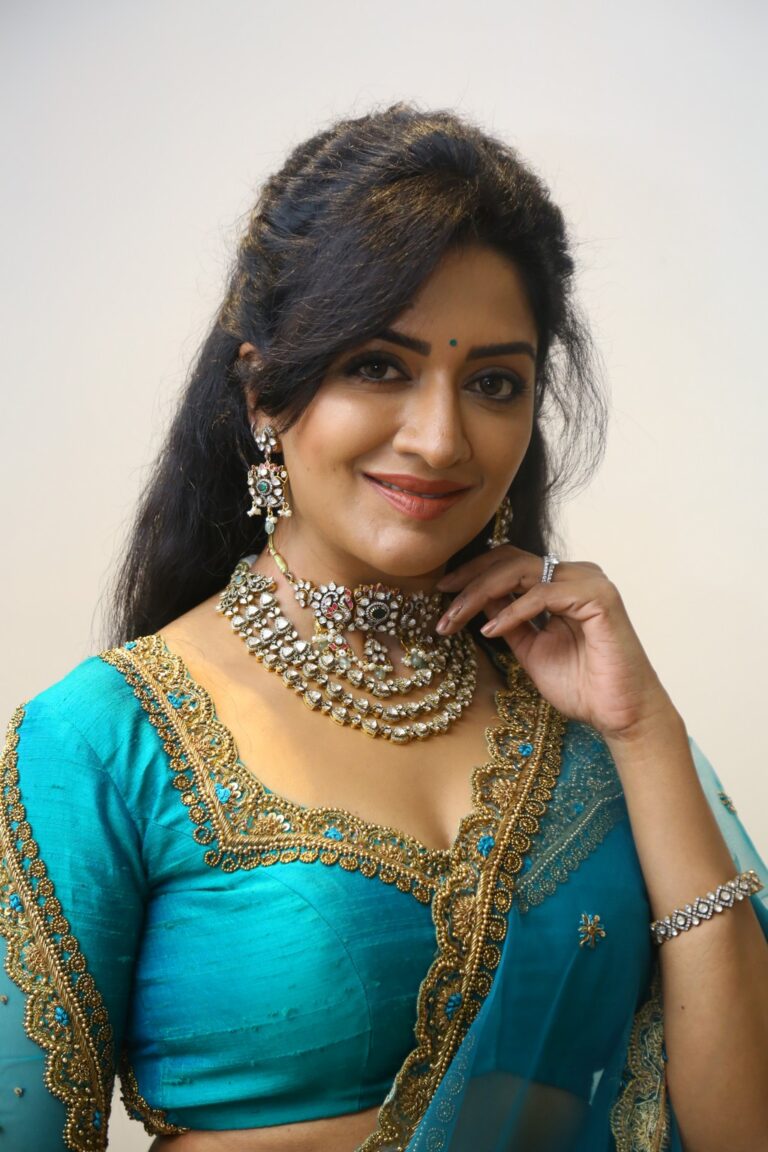 Vimala Raman Stills At Rudrangi Movie Pre Release South Indian Actress