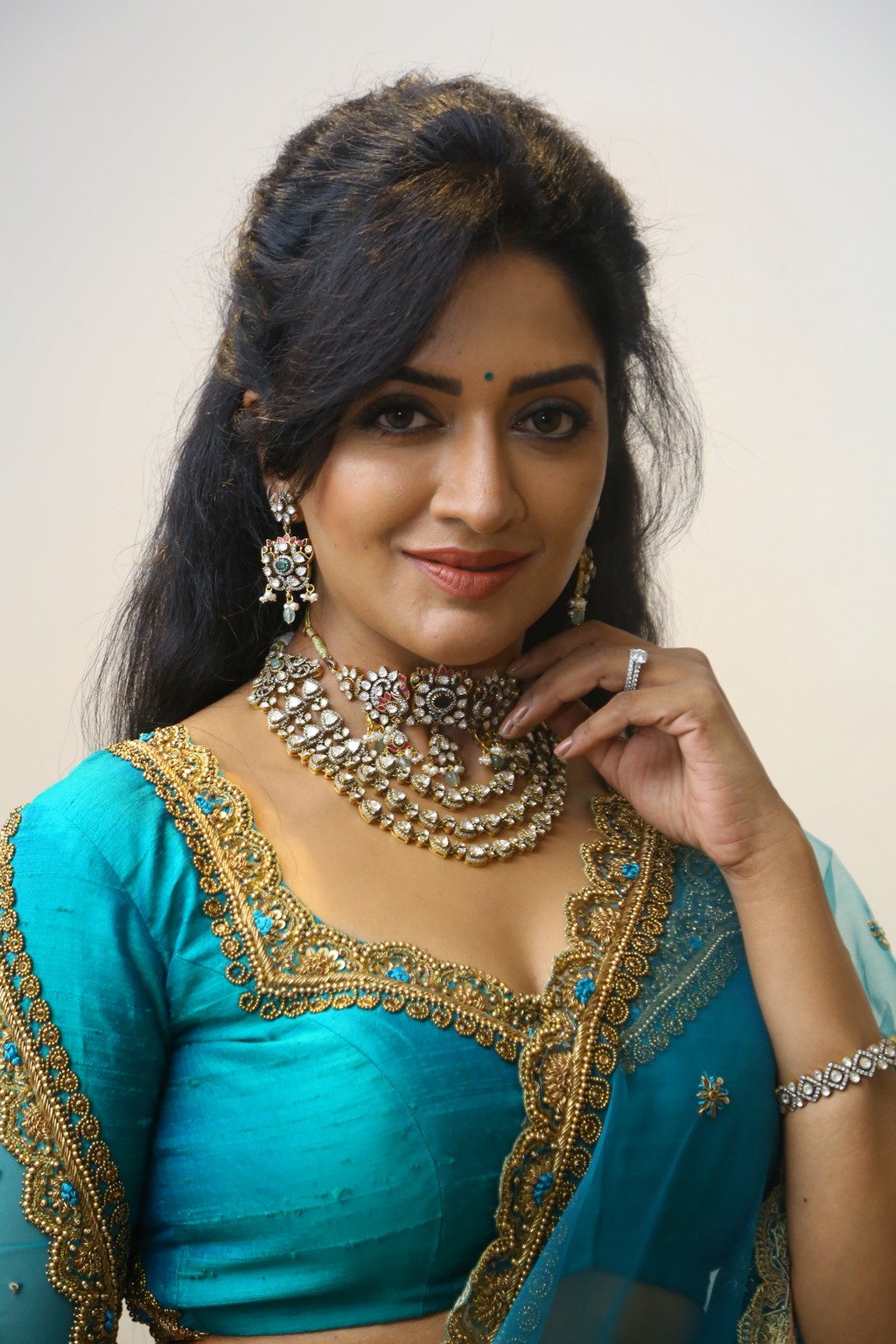 Vimala Raman stills at Rudrangi movie pre release - South Indian Actress