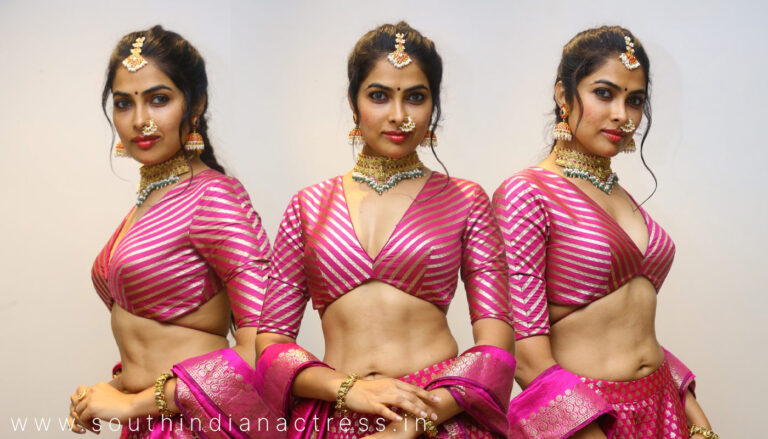 Divi Vadthya at Rudrangi Pre Release Event