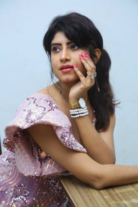 Vindya Tiwary stills at Iddaru movie audio launch