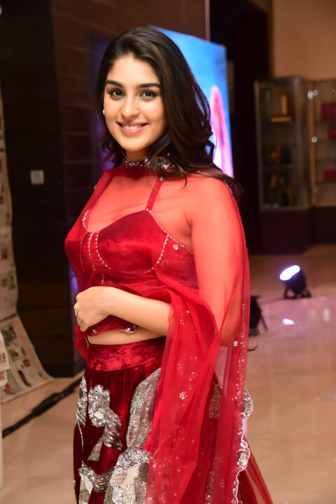 Yukti Thareja stills at Rangabali Pre-Release Event