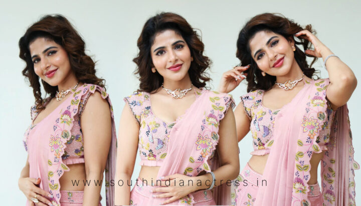 Iswarya Menon at Spy movie success meet