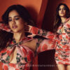 Nabha Natesh in Rose Print Corset Mini Dress