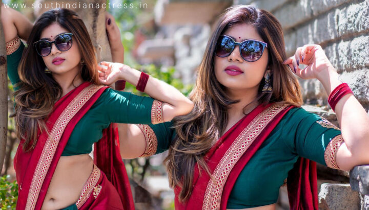 Rithu Chowdary mesmerising stills in saree