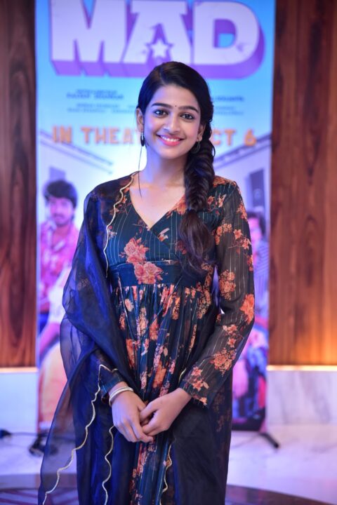 Ananthika Sanilkumar stills at MAD movie teaser launch
