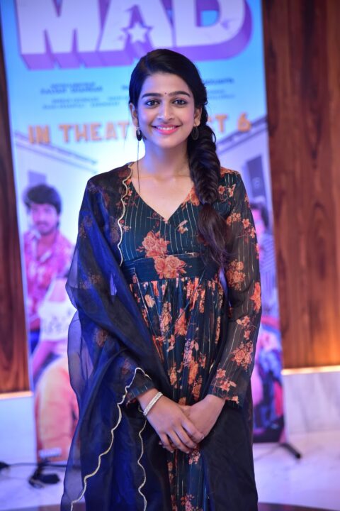 Ananthika Sanilkumar stills at MAD movie teaser launch