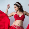 Avantika Mishra sizzles in red outfit