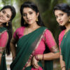Megha Shetty in half saree photos