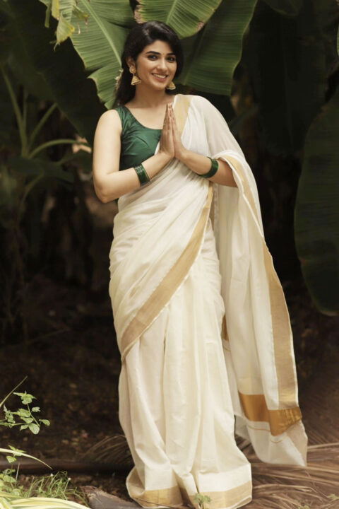 Pragya Nagra in Kerala Saree photos
