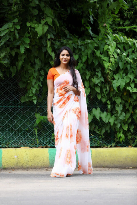 Shruti Reddy photoshoot stills in saree