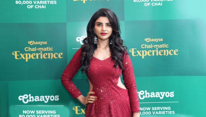 Varsha Jabardasth at launch of CHAAYOS restaurant