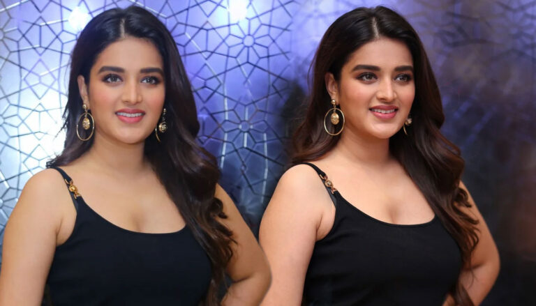 Nidhhi Agerwal at SIIMA Awards 2023 Press Meet
