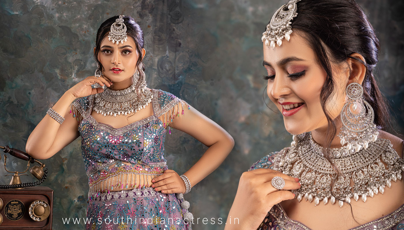 Vaanya Aggarwal in bridal wear photoshoot stills