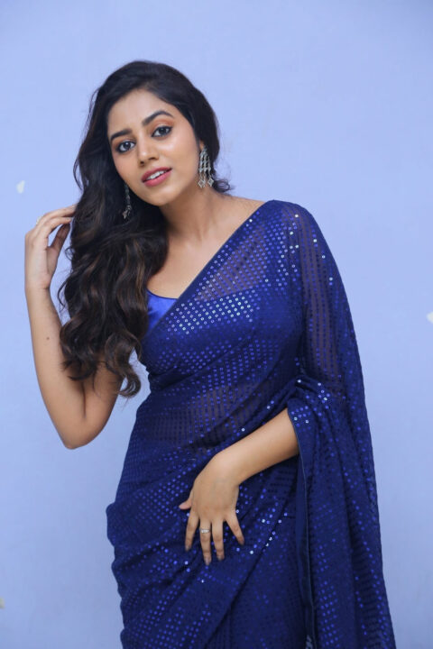 Vibhisha Jaanu stills at Rudramkota movie press release